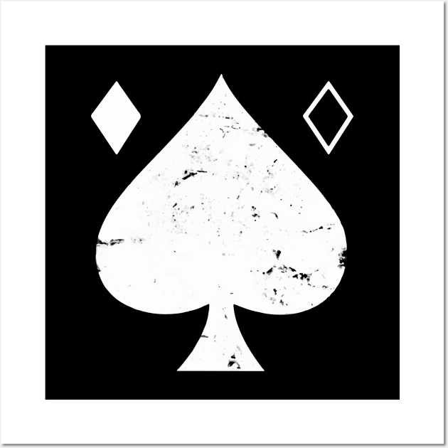 D2 - Ace of Spades Wall Art by GraphicTeeShop